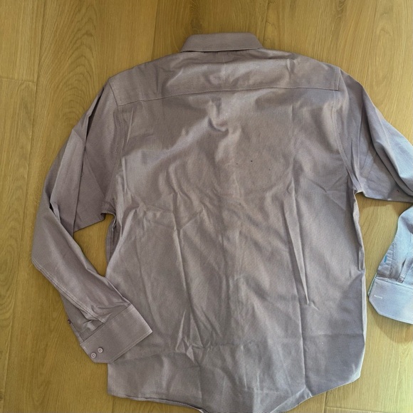 Twillory Shirt Men 17 34/35 Button Up Long Sleeve Stretch Performance Lot Of 2 - Picture 6 of 11